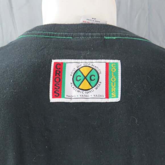 Vintage Graphic T-shirt - Cross Colours 1999 - Men's 2XL - Picture 8 of 12